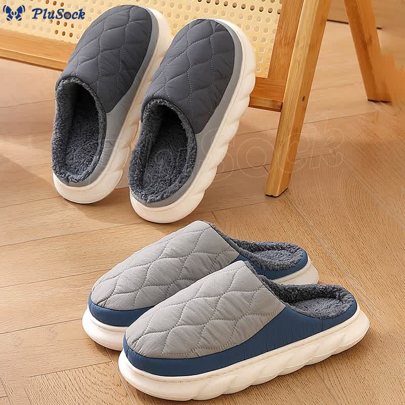 Plus Size Heat Storage Warmth Slippers