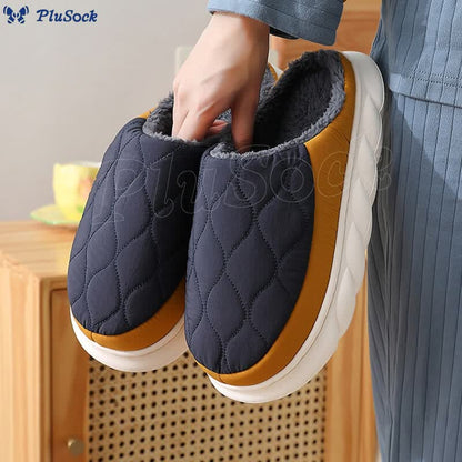 Plus Size Heat Storage Warmth Slippers