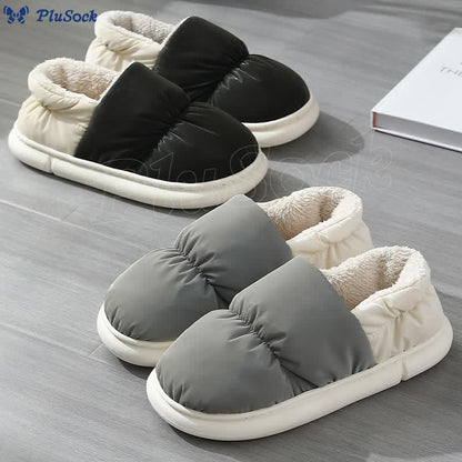 Plus Size Windproof Warm Slippers