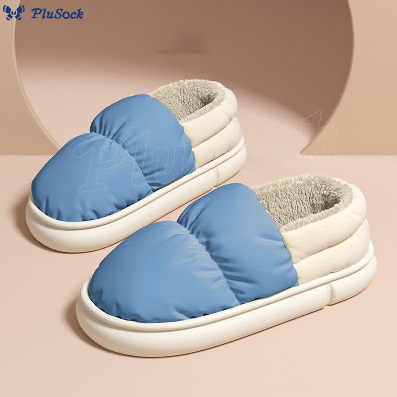 Plus Size Windproof Warm Slippers