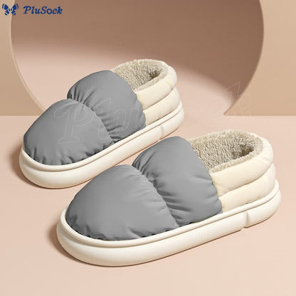 Plus Size Windproof Warm Slippers