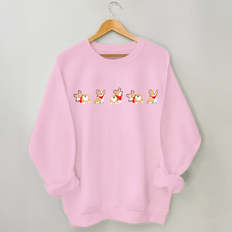 Plus Size Corgi Sweatshirt