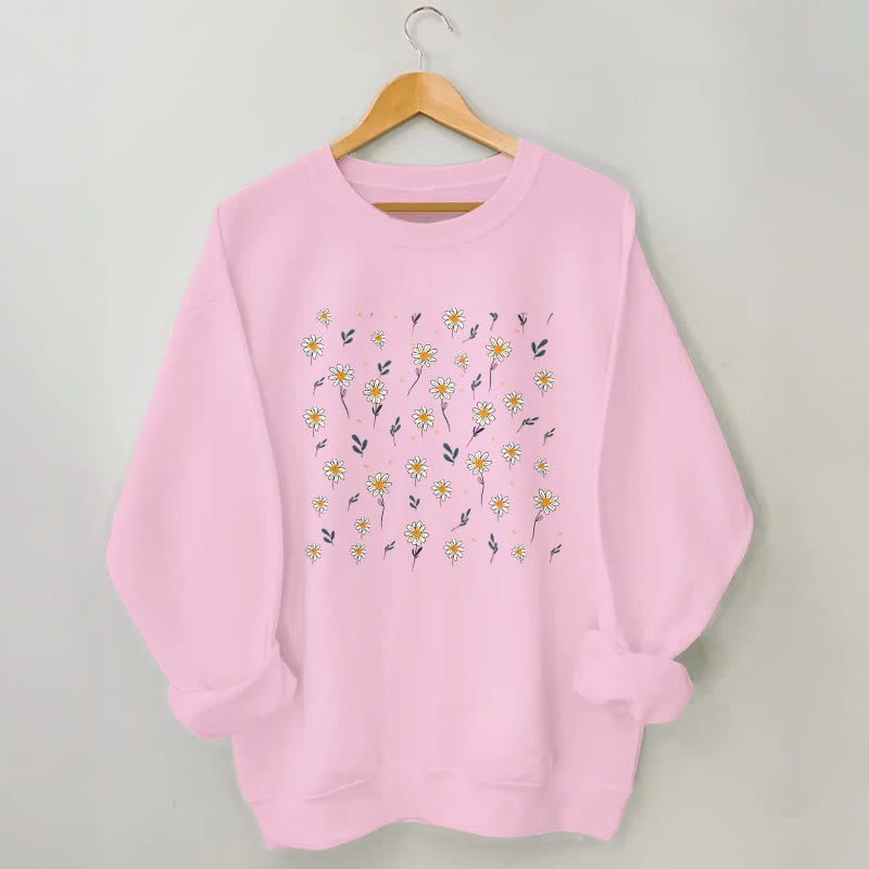 Plus Size Daisy Sweatshirt