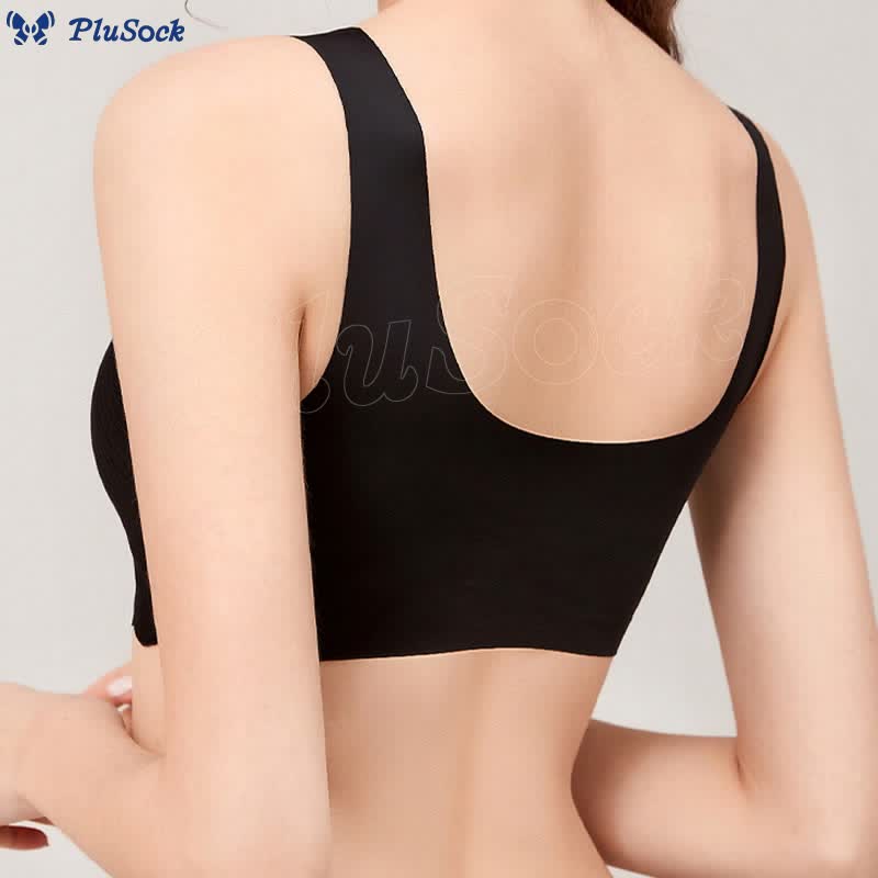 Plus Size Seamless Push-up Wireless Bra