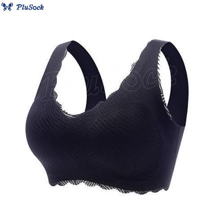 Plus Size Seamless Push-up Wireless Bra