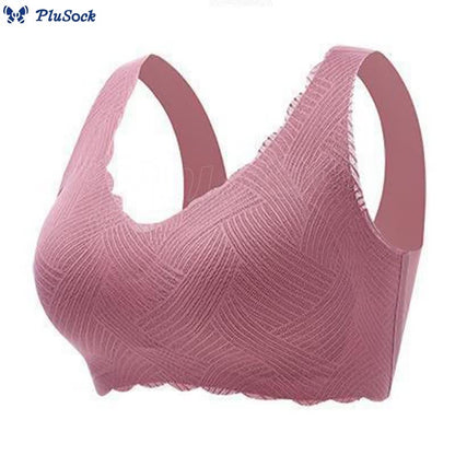 Plus Size Seamless Push-up Wireless Bra