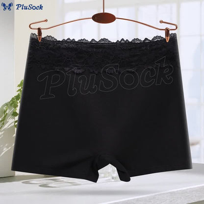 Plus Size High Waist Cotton Boyshort(3 Packs)