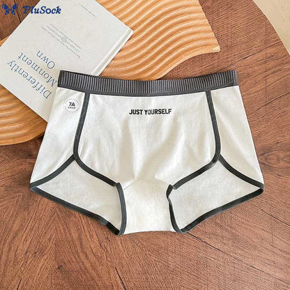 Plus Size Antibacterial Cotton Boyshort(3 Packs)