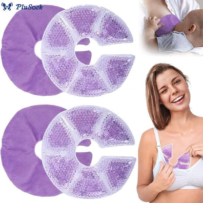 Reusable Hot and Cold Compress Breast Pad