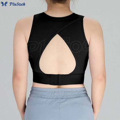 Plus Size Shock-resistant Wireless Sports Bra