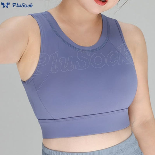 Plus Size Shock-resistant Wireless Sports Bra