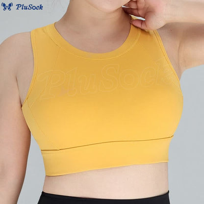 Plus Size Shock-resistant Wireless Sports Bra