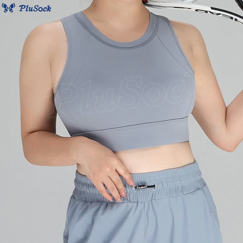 Plus Size Shock-resistant Wireless Sports Bra