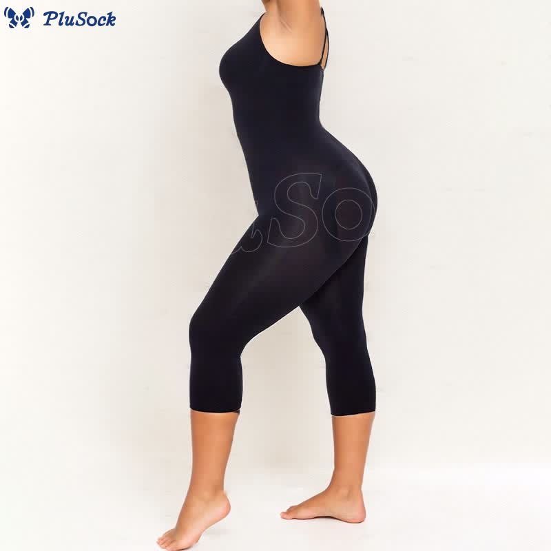 Plus Size Seamless One-piece Bodysuit