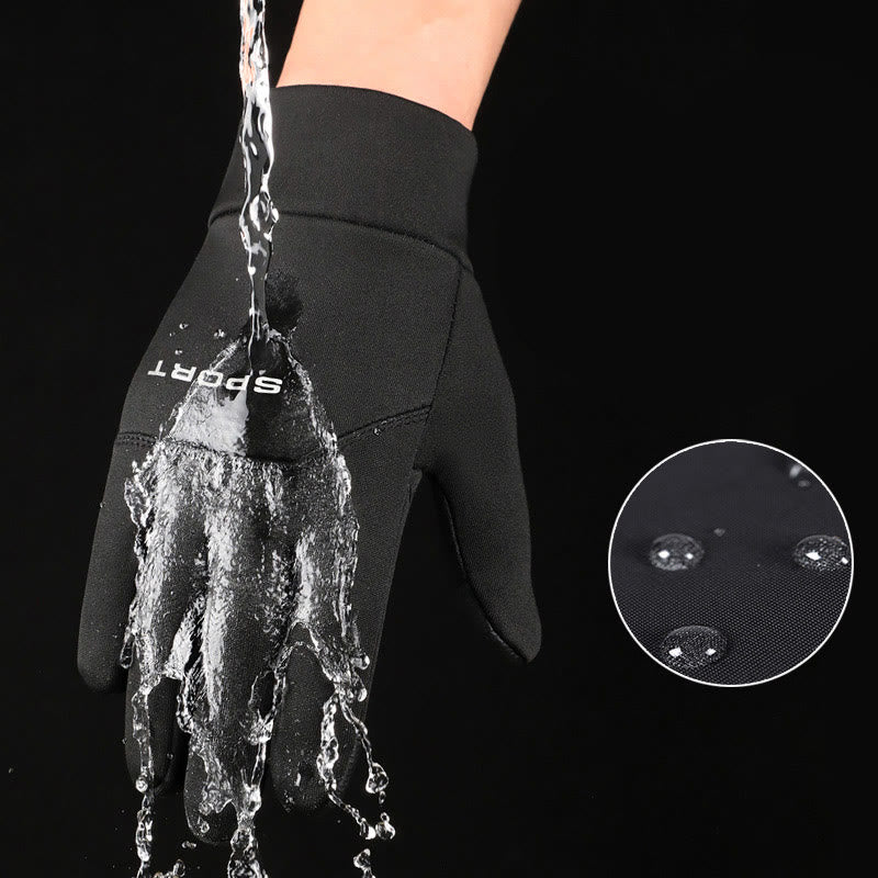 Cycling Plush Warm Gloves