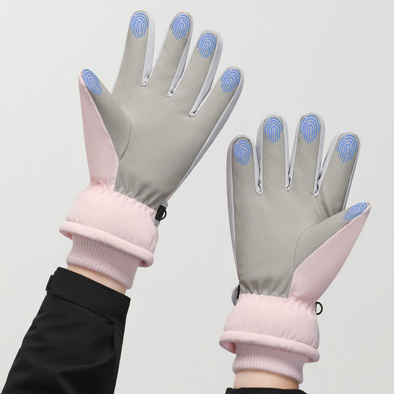 Waterproof Touchscreen Ski Gloves