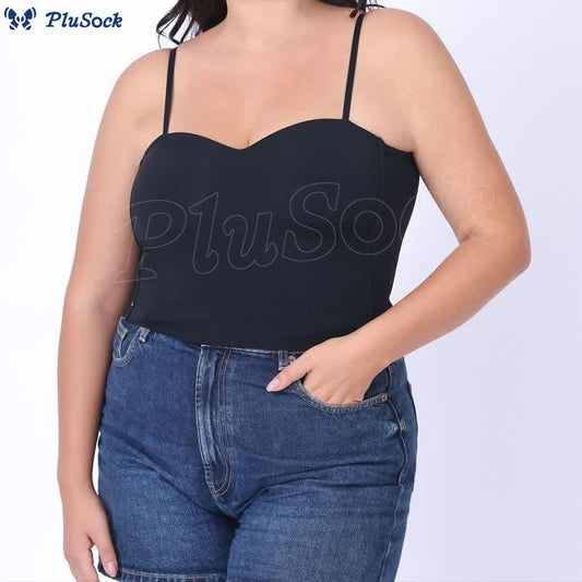 Plus Size Padded Wireless Tank Top