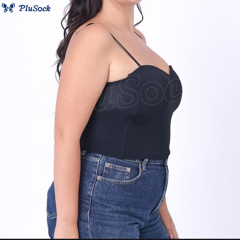 Plus Size Padded Wireless Tank Top