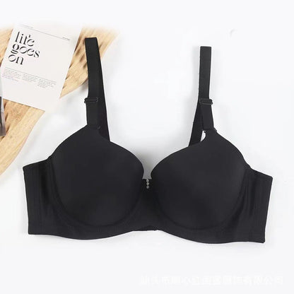 Thin Smooth Seamless Push-up Underwire Bra