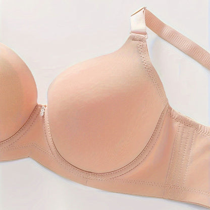 Thin Smooth Seamless Push-up Underwire Bra