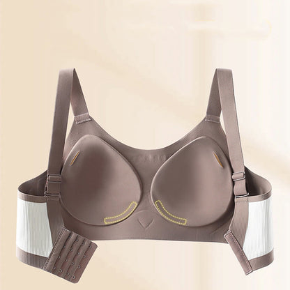 Plus Size Seamless Light Sports Wireless Bra