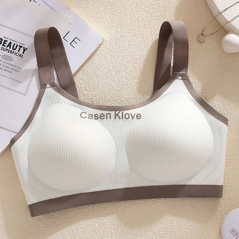 Plus Size Seamless Light Sports Wireless Bra