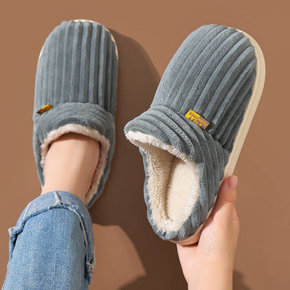 Plus Size Couple Indoor Slippers