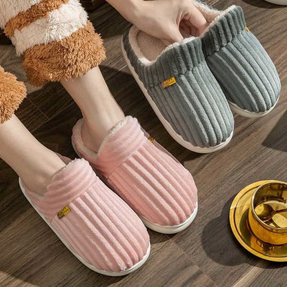 Plus Size Couple Indoor Slippers