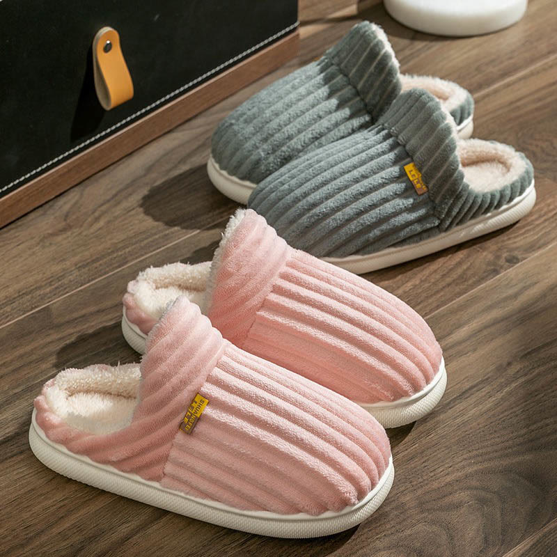 Plus Size Couple Indoor Slippers