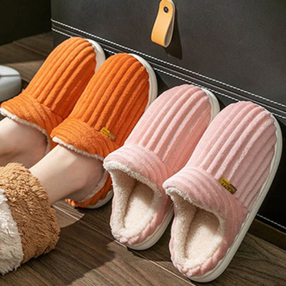 Plus Size Couple Indoor Slippers