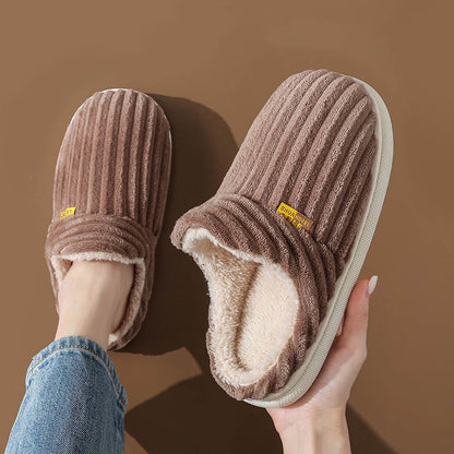 Plus Size Couple Indoor Slippers