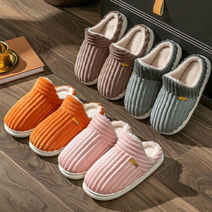 Plus Size Couple Indoor Slippers