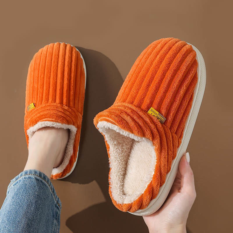 Plus Size Couple Indoor Slippers