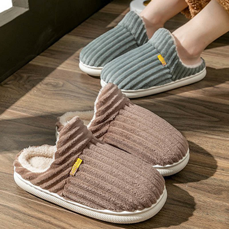 Plus Size Couple Indoor Slippers