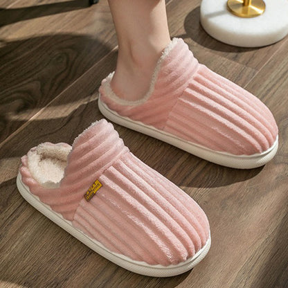 Plus Size Couple Indoor Slippers