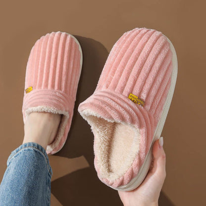 Plus Size Couple Indoor Slippers