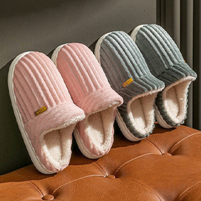 Plus Size Couple Indoor Slippers