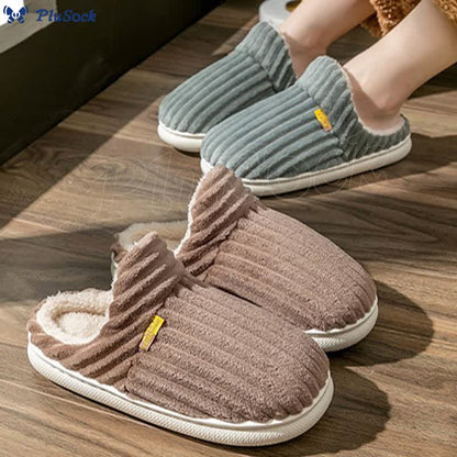 Plus Size Couple Indoor Slippers