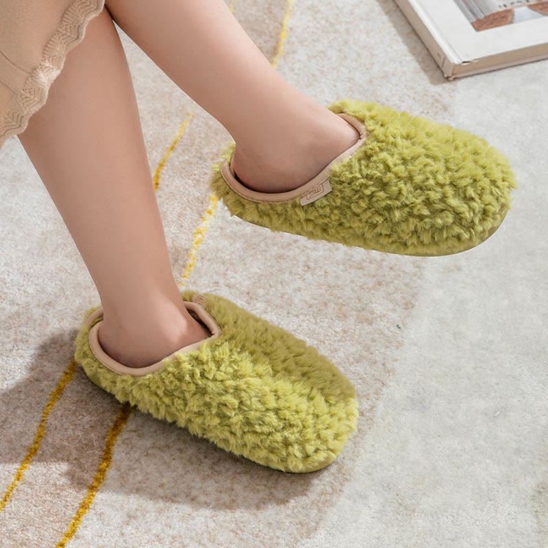 Plus Size Plush Soft Slippers