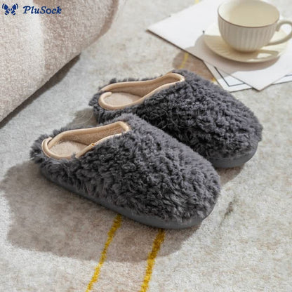 Plus Size Plush Soft Slippers