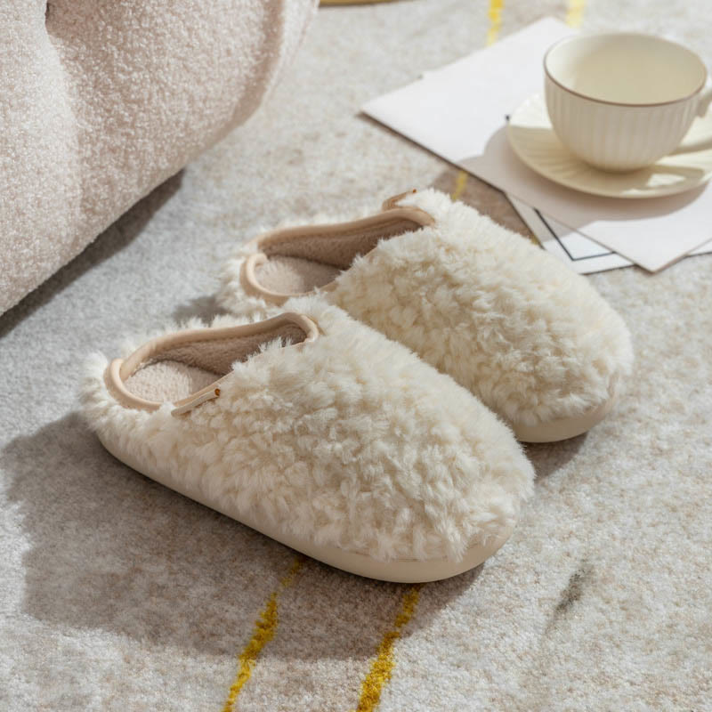 Plus Size Plush Soft Slippers