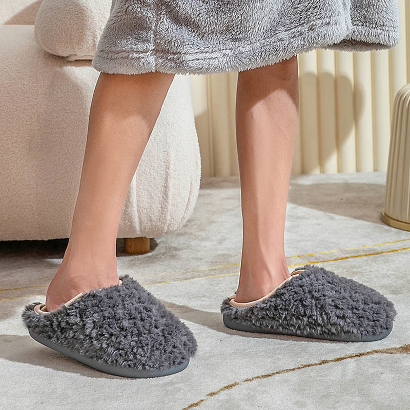 Plus Size Plush Soft Slippers