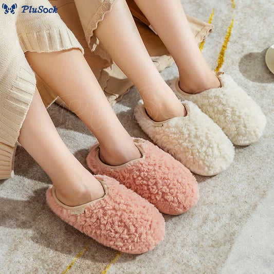 Plus Size Plush Soft Slippers