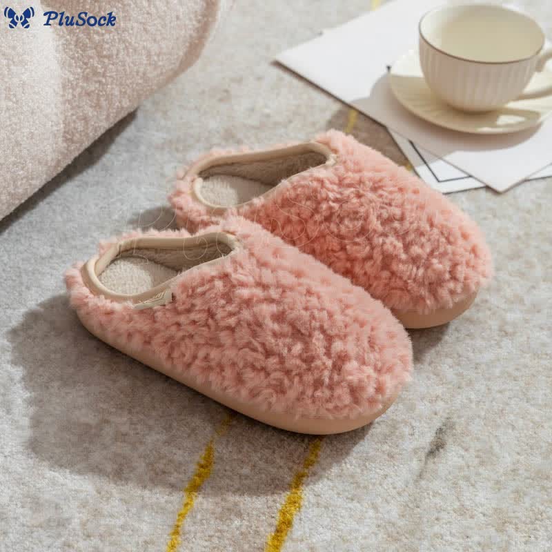 Plus Size Plush Soft Slippers