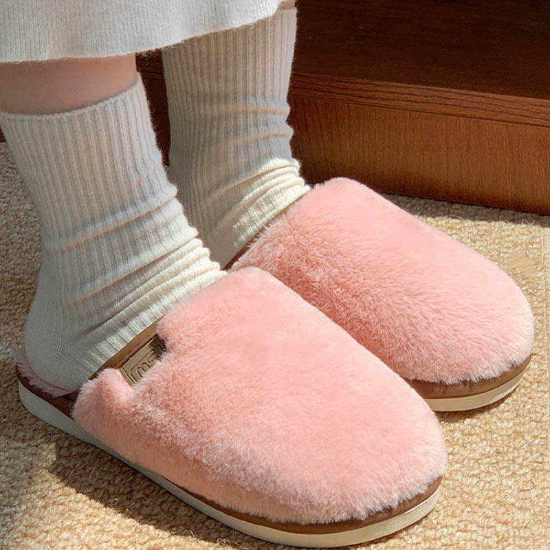 Plus Size Lightweight Warm Slippers