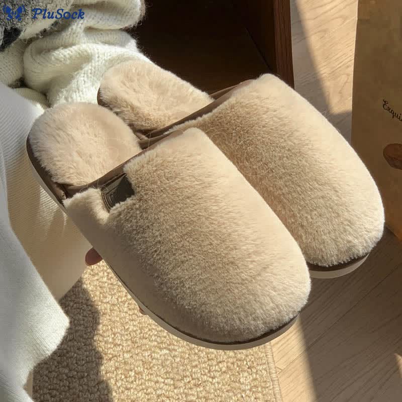 Plus Size Lightweight Warm Slippers