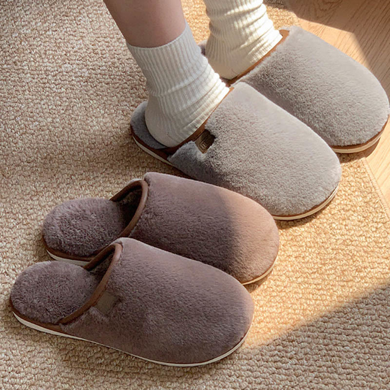 Plus Size Lightweight Warm Slippers