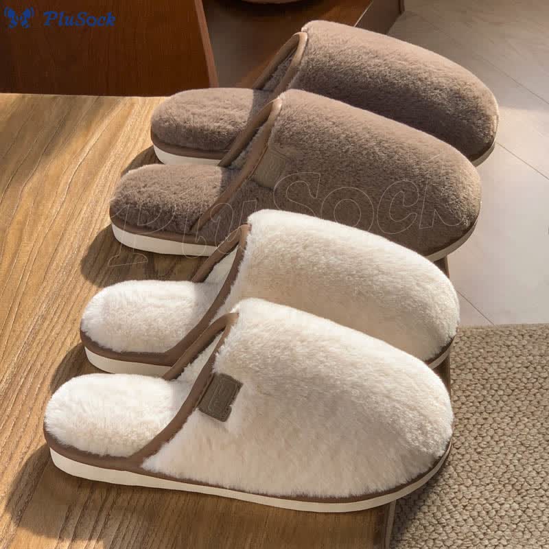 Plus Size Lightweight Warm Slippers