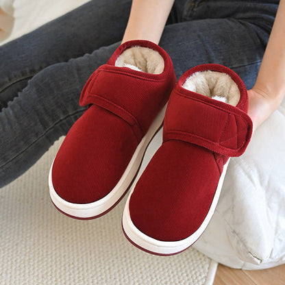 Plus Size Fuzzy Thickened Slippers