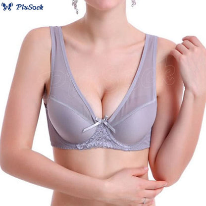 Plus Size Full Coverage Thin Cotton Underwire Bra